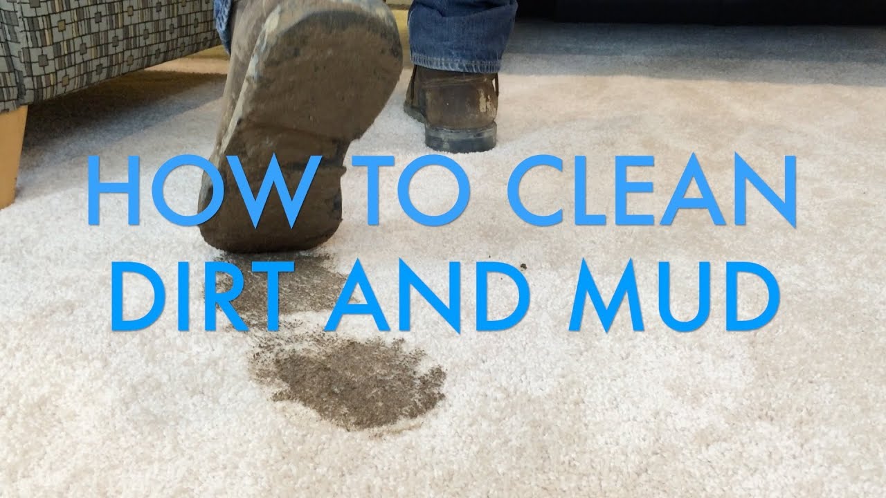 how to get dirt out of carpet